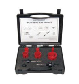 Bi-Metal Holesaw Kits for Plumbers & Electricians